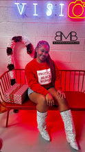 Load image into Gallery viewer, PBW Red &amp; White Sweater
